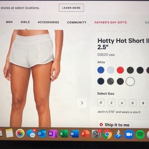 ISO Size 0 Shorts!!!